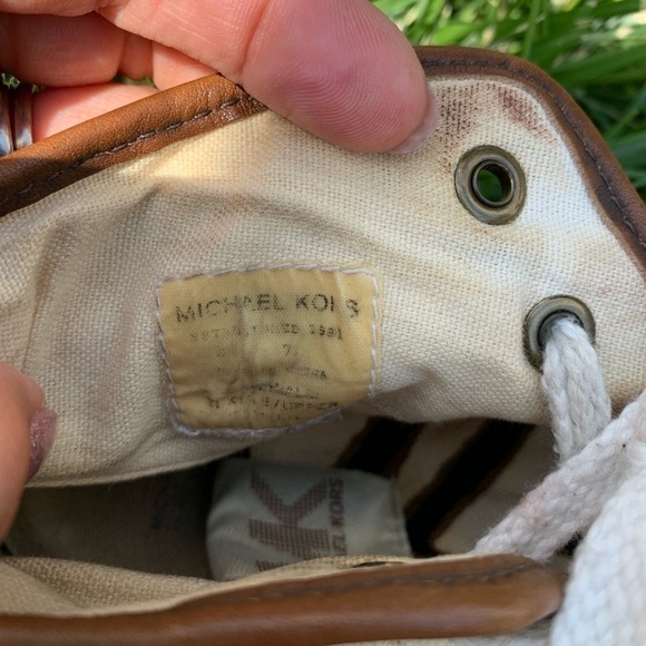 Michael kors animal print high top sneakers - Picture 7 of 7